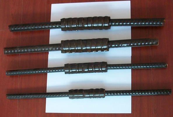 Cold Extrusion Rebar Coupler of different sizes - acting on the reinforcing bars