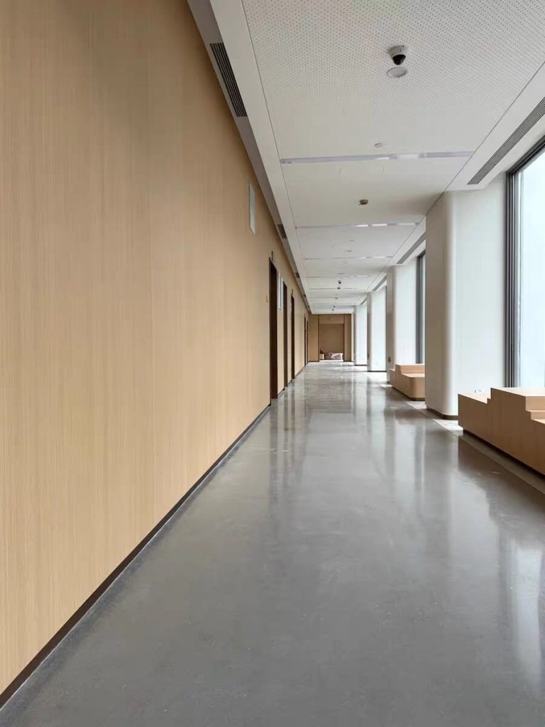 Fire resistant board - Application in corridors