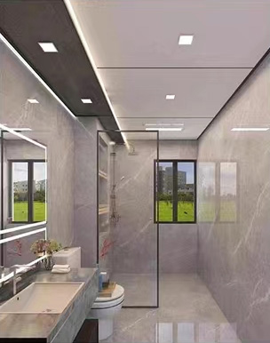 aluminum decorative wall panel-bathroom