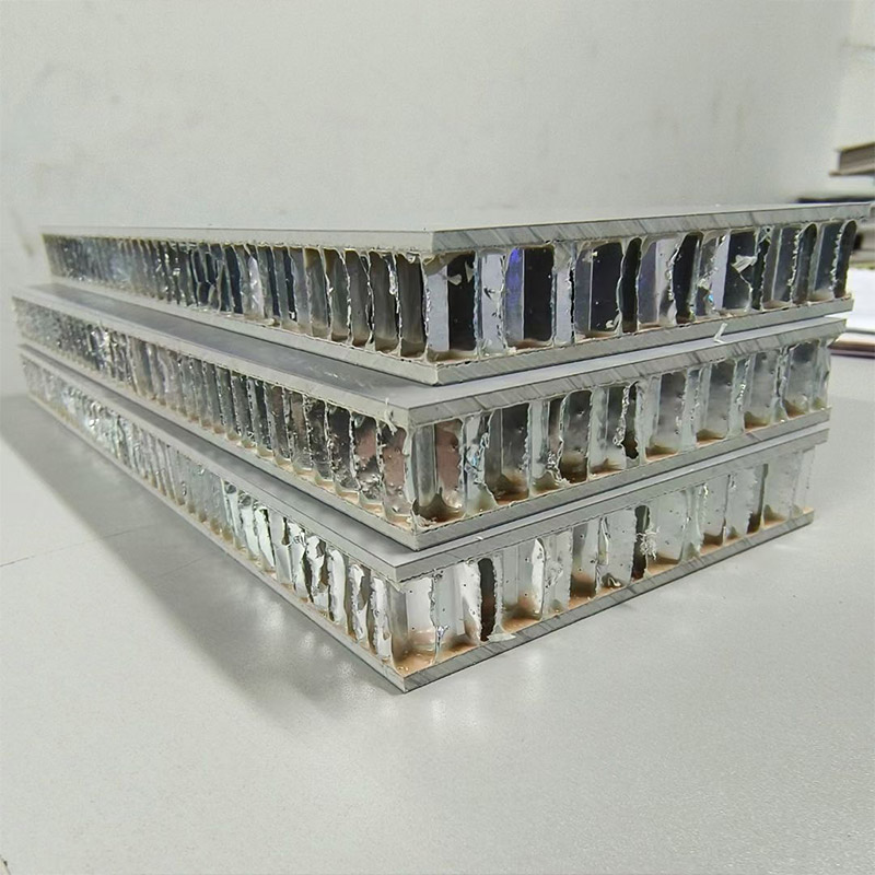 Honeycomb panel aluminum cabinet panel structure