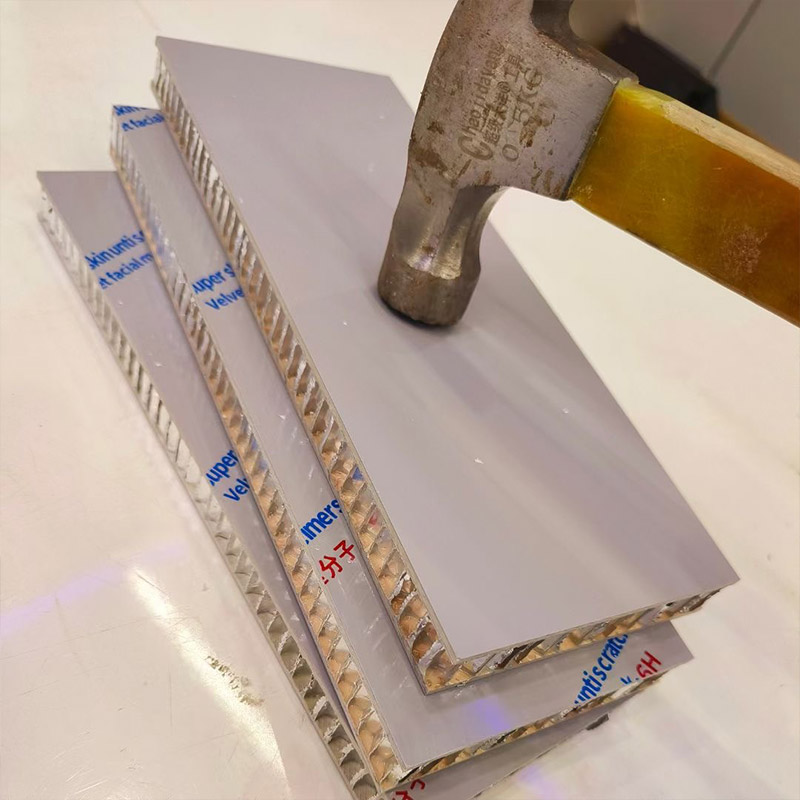 Hard honeycomb panel aluminum cabinet panel