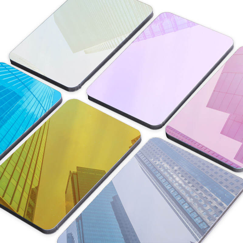 PET Mirror Bamboo Charcoal Fiber Wall Panel1