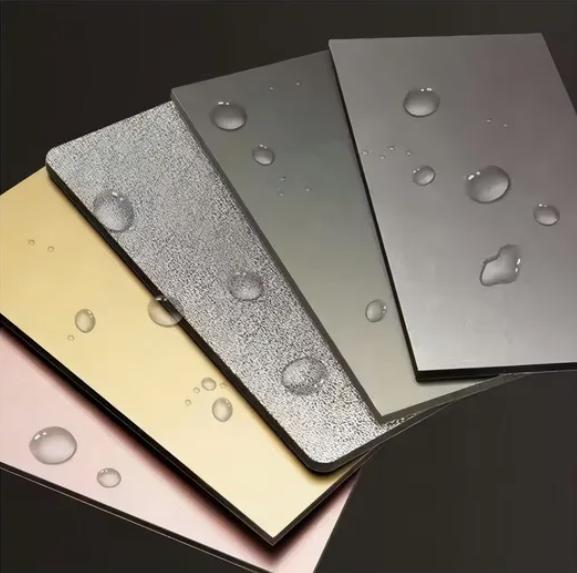 PET Metal Film Carbon Fiber Wall Panel 6