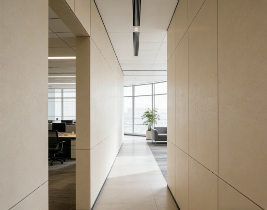 Pet metal bamboo charcoal wall panel for commercial space