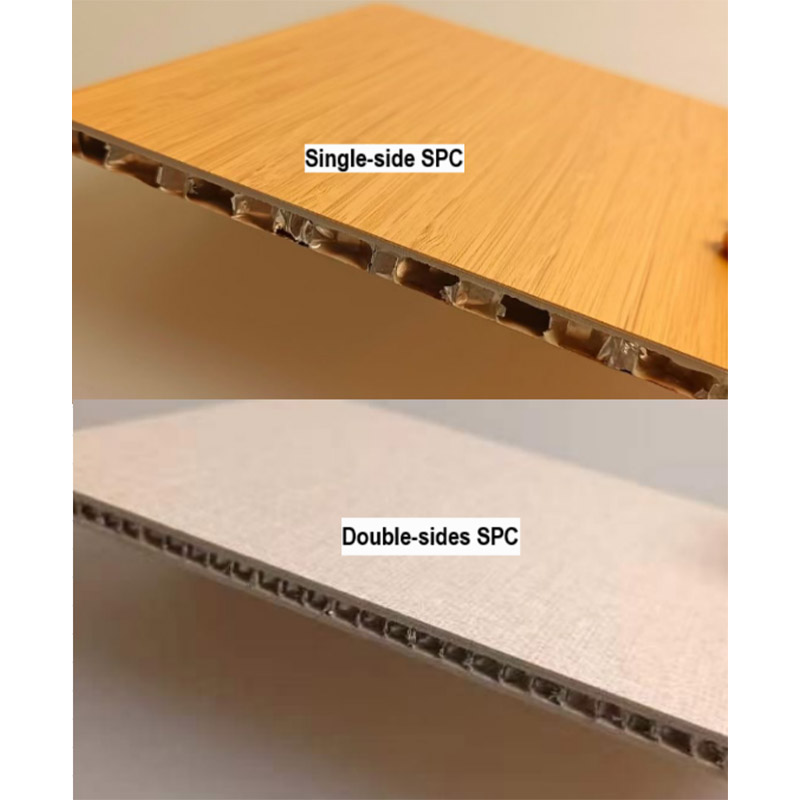 Single side vs Double side aluminum honeycomb panel