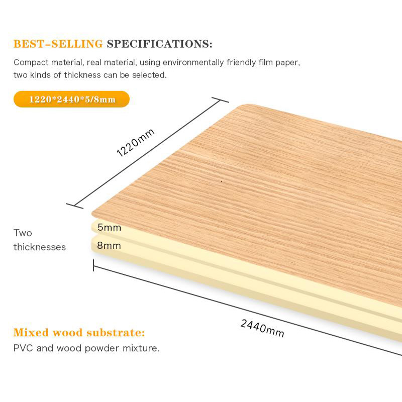 Solid Bamboo-Wood Fiber Wall Panel