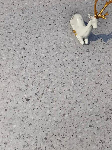 spc rigid core flooring - color shallow water terrazzo