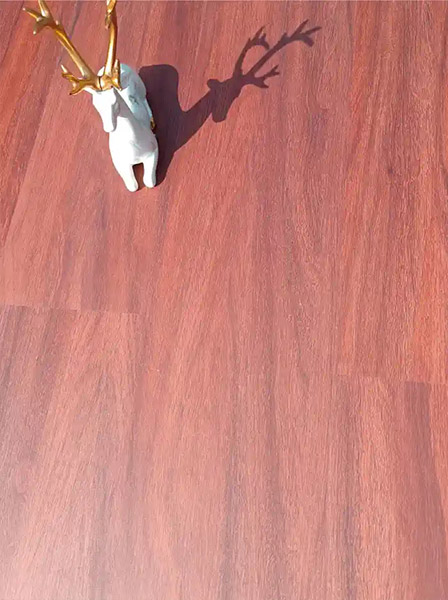 spc rigid core flooring - color high end redwood