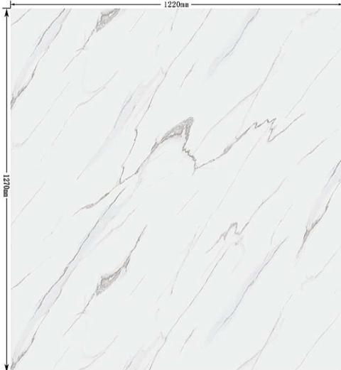 3D Printed Wall Panels Marble wihte