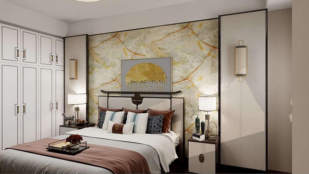 marble 3D printed wall panels