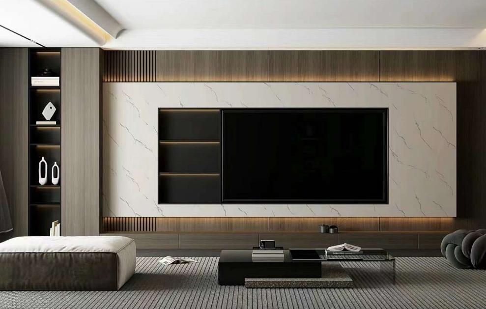 3d wpc TV wall panel