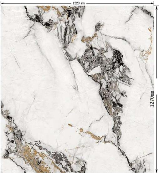 beige marble 3d wpc wall panel