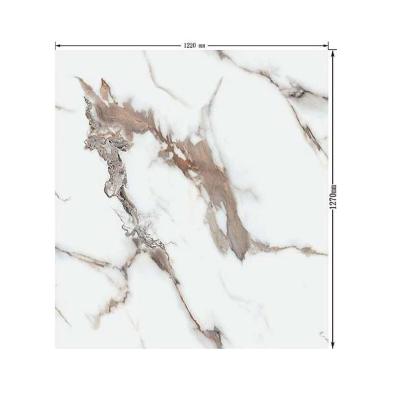 white marble 3d wpc wall panel