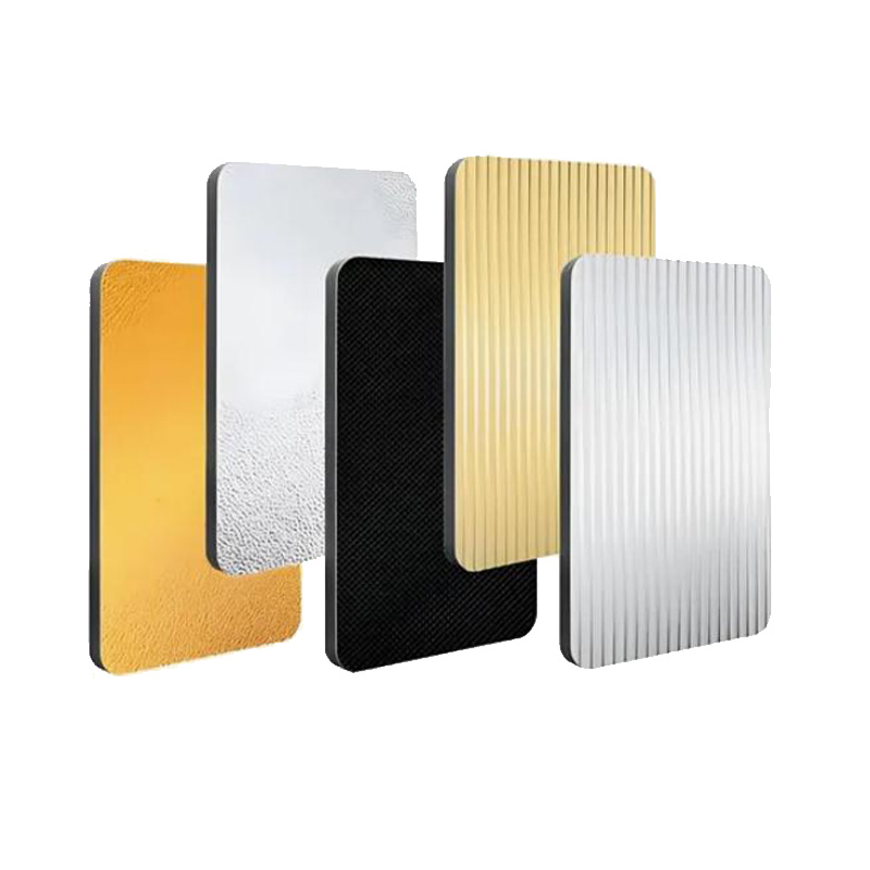 Leather-Grained Bamboo Charcoal Wall Panels Factory