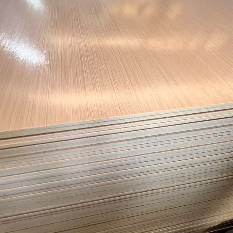Wood grain magnesium oxide board