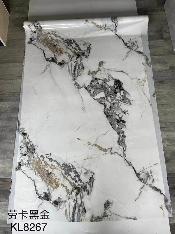 High Glossy PVC UV Marble Wall Panel Manufacturer