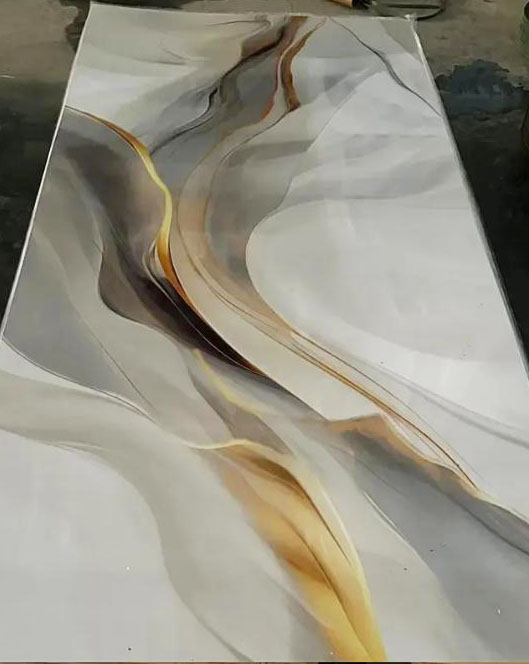 Waterproof Coated PVC UV Marble Wall Panel21