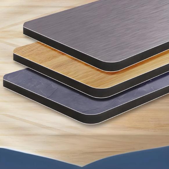 Wood Grain Fireproof Bamboo Fiber 12