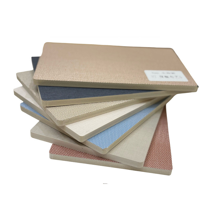 cloth grain solid bamboo fiber wood veneer WPC wall panel 9