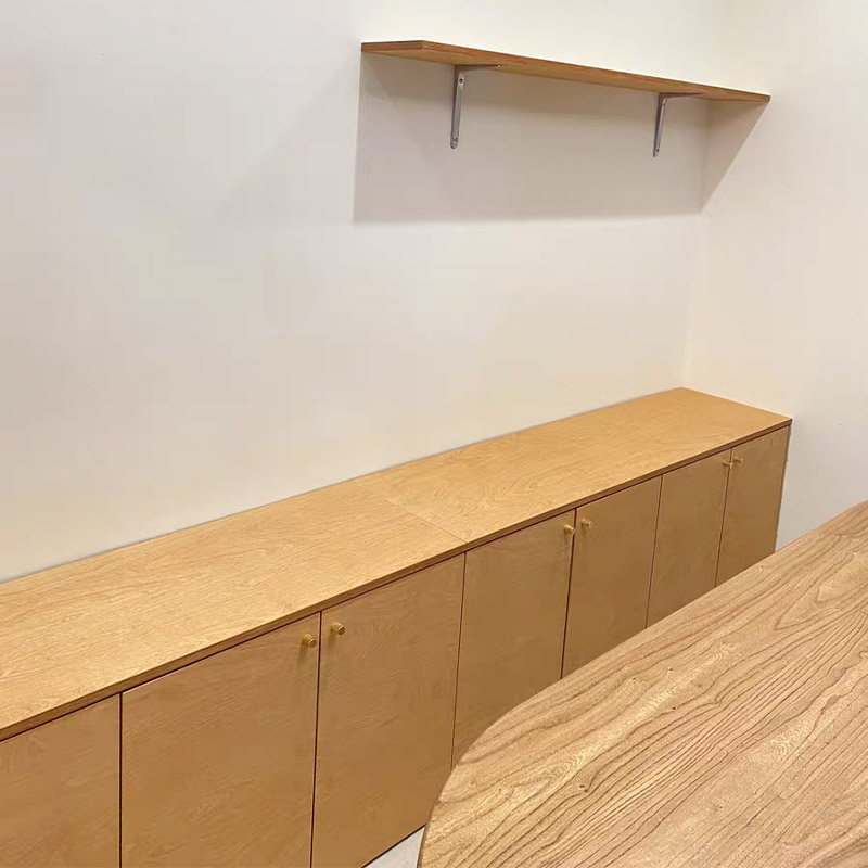 Cabinets made of film faced plywood