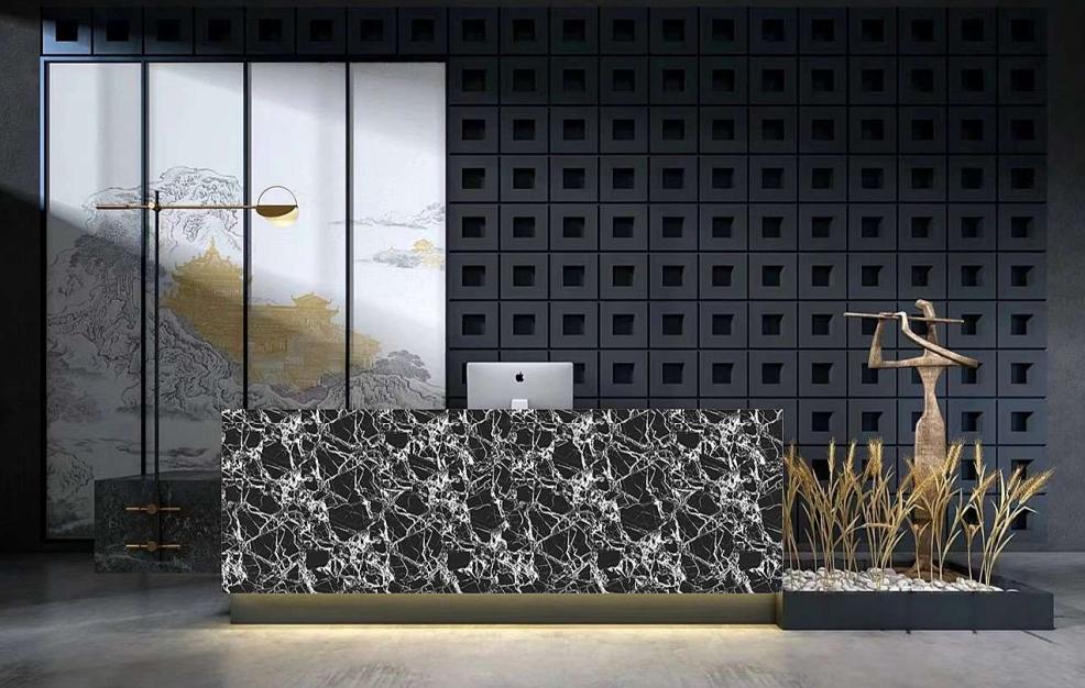Modern 3D Printed Wall Panel for lobby decoration