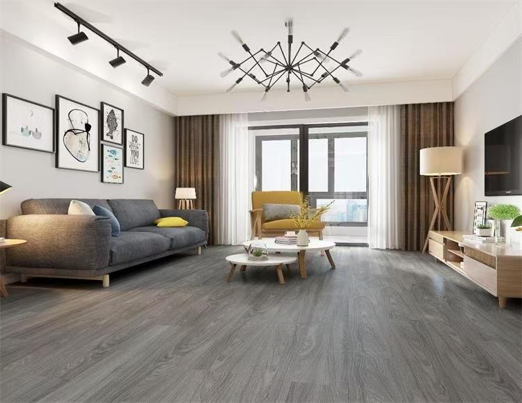 SPC floor installation effect