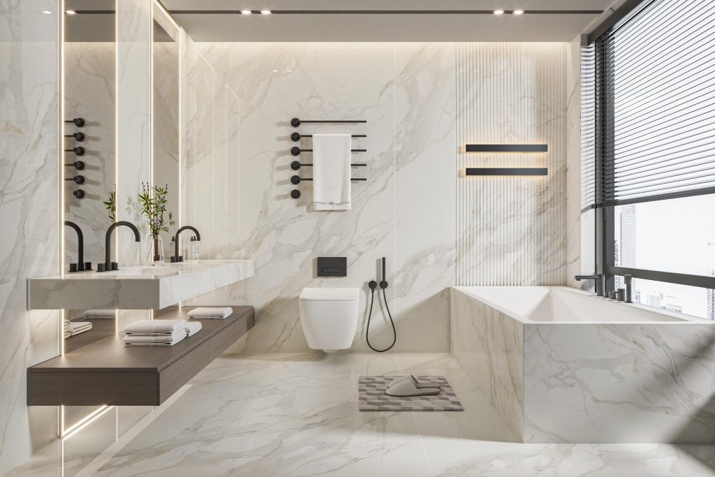 waterproof wall panels for bathrooms​