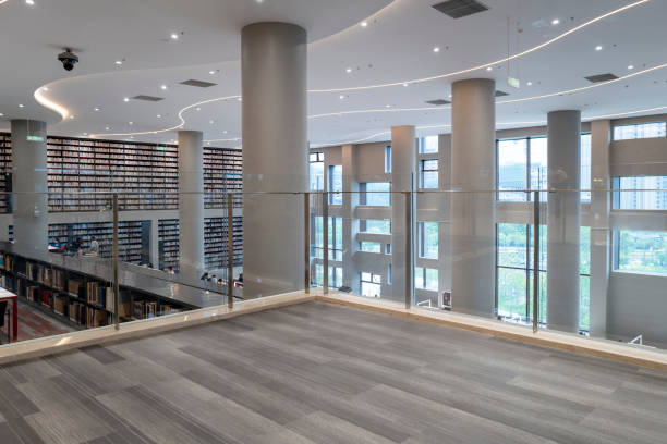 Commercial space using SPCWPC floor
