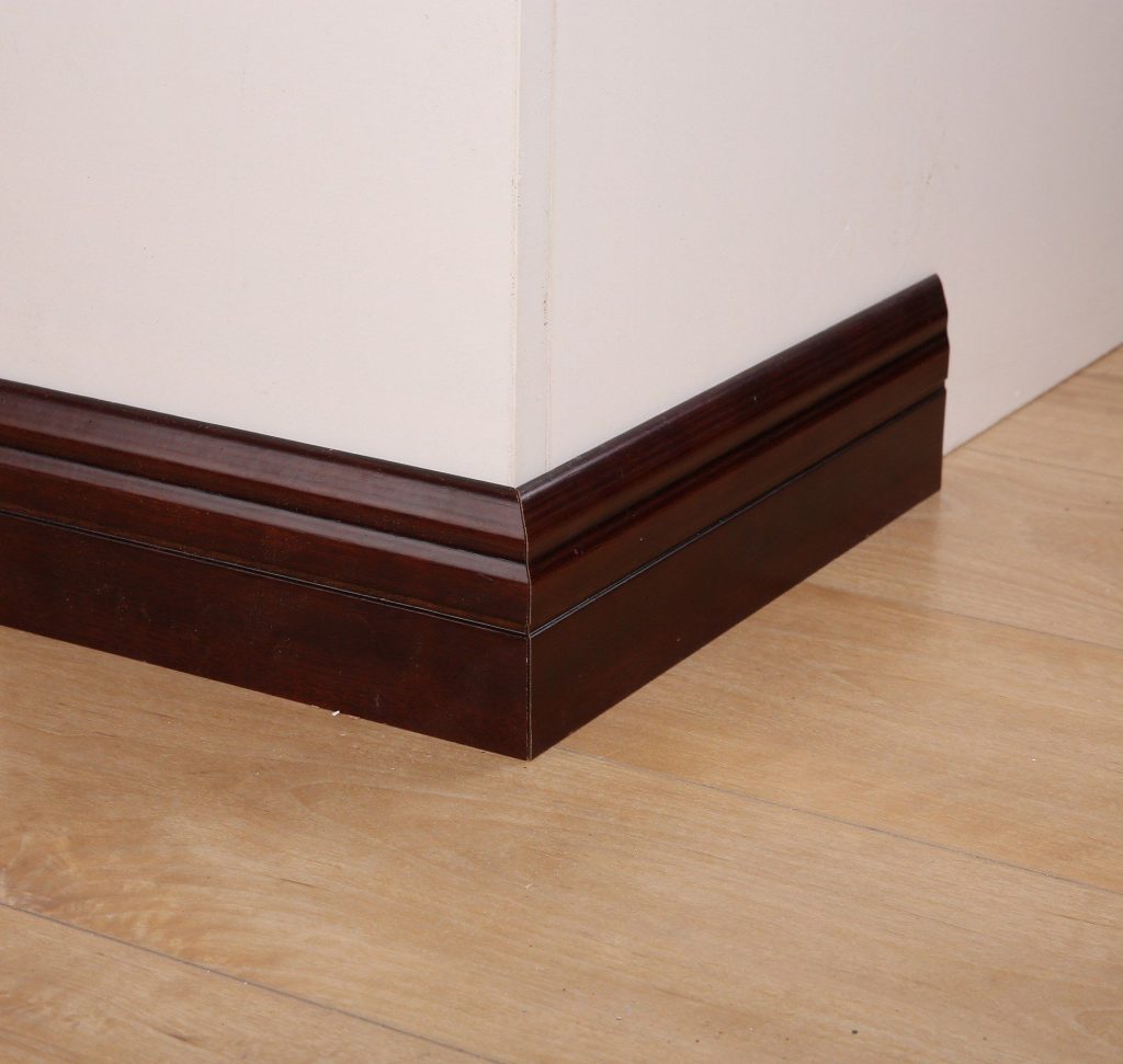Corner PVC skirting