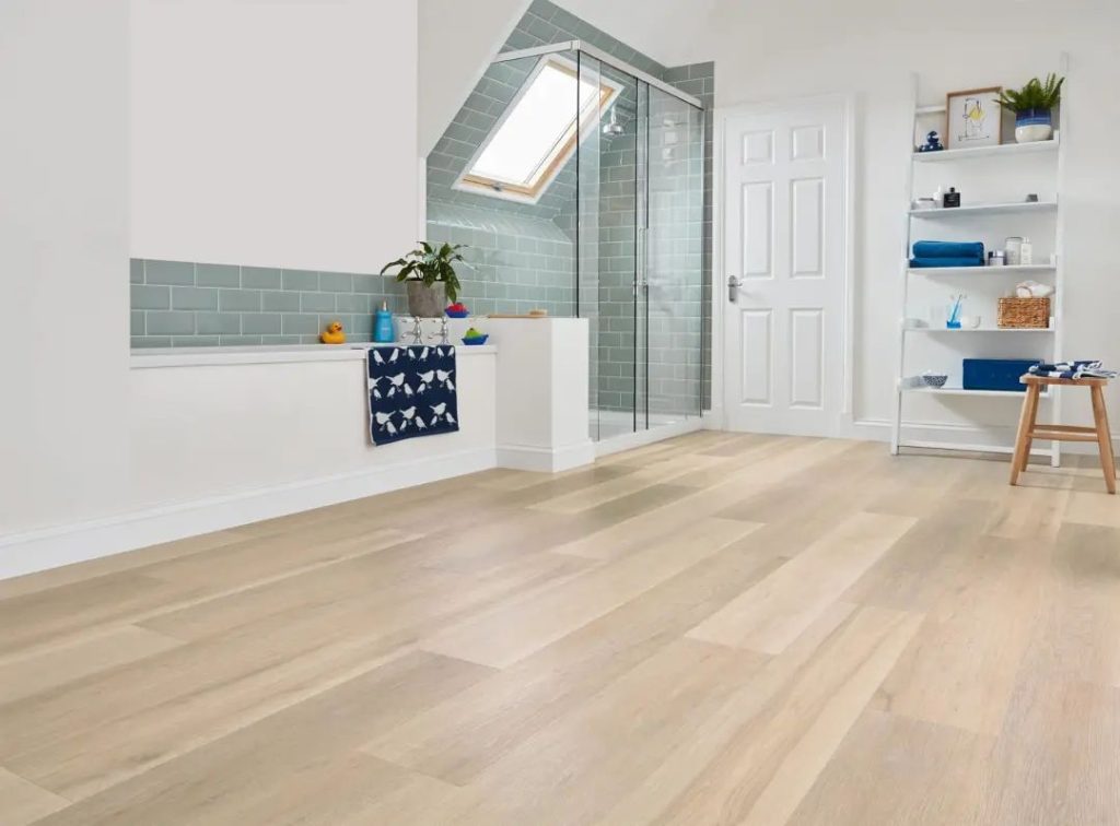 SPC floor indoor installation effect
