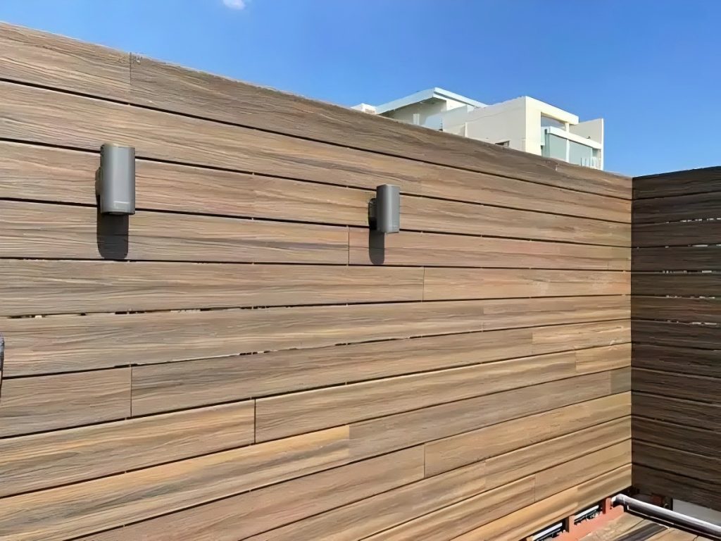 wpc wall panel outdoor