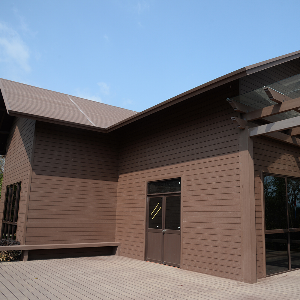 Outdoor integrated WPC wall panels