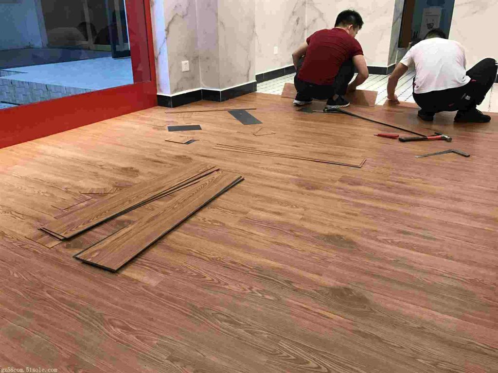 pvc flooring installation