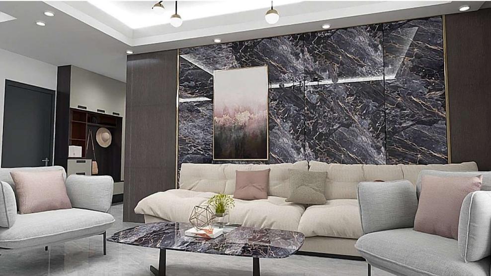 3D printed wall panel background board-living room decoration