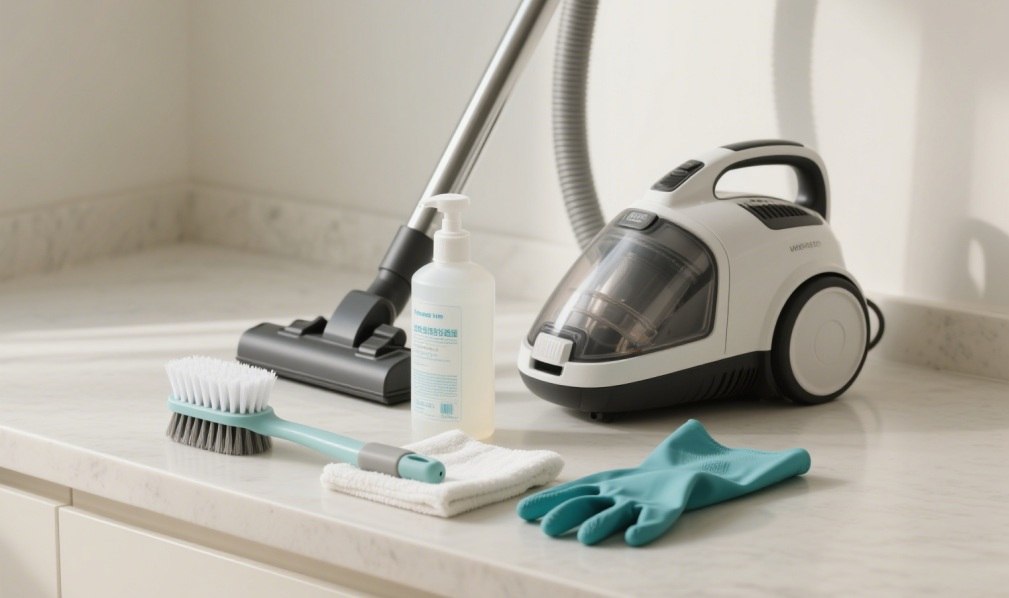 tools for cleaning fabric wall panels