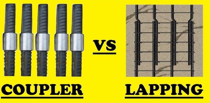 Rebar coupler vs. Lapping joint