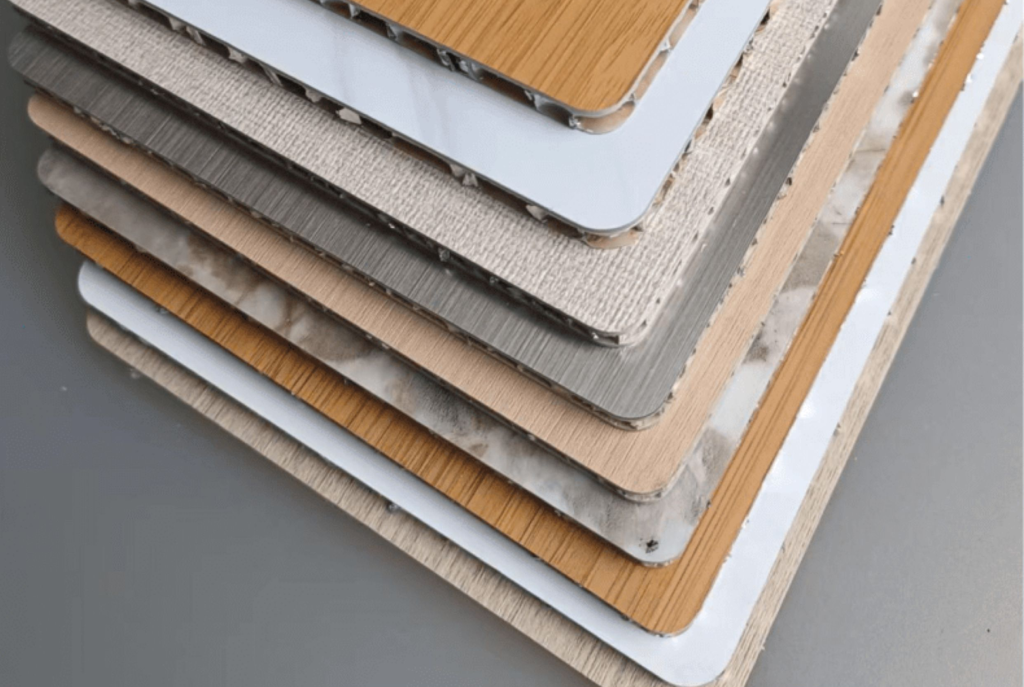 Aluminum honeycomb panels