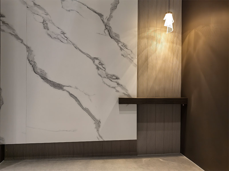 WPC Wall panel in hotel room