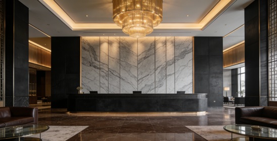 Bamboo Charcoal Wall Panel for lobby