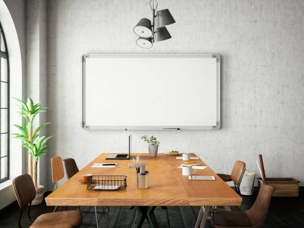 WPC wall panels for Meeting Rooms