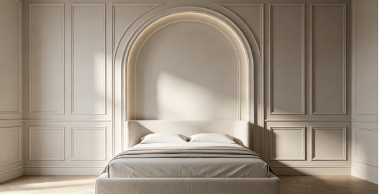 Arched Moulding and Grid Style Frames